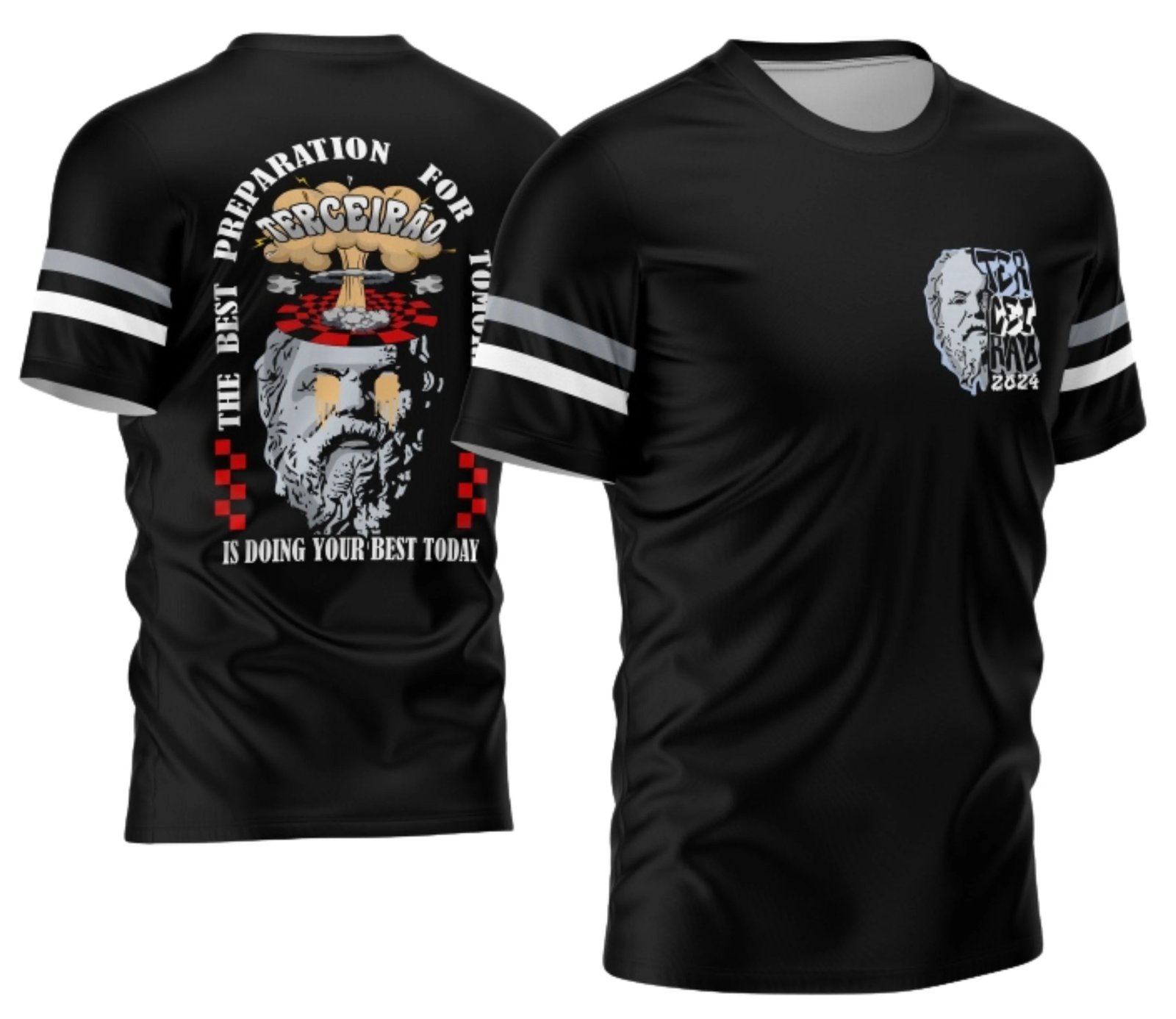 Arte Vetor Estampa Camisa Terceirão Socrates 2026 - Modelo 01