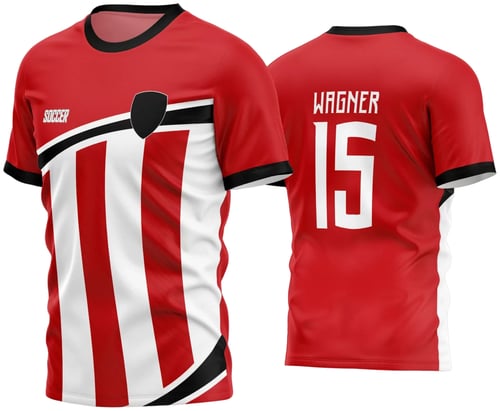 Arte Vetor Estampa Camisa Time Amador Futebol 2024