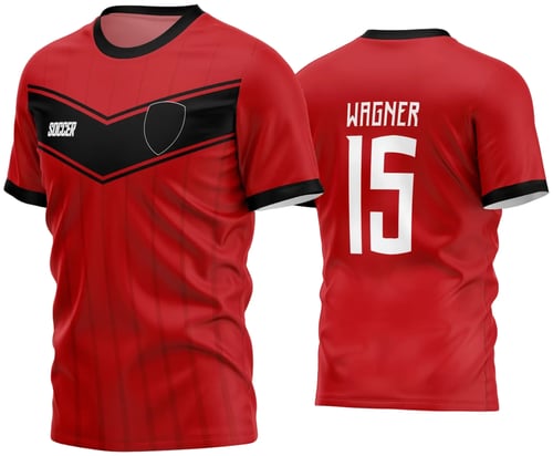 Arte Vetor Estampa Camisa Time Amador Futebol 2024