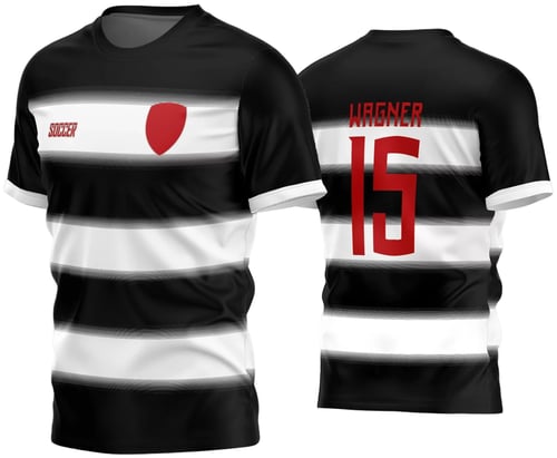 Arte Vetor Estampa Camisa Time Amador Futebol 2024