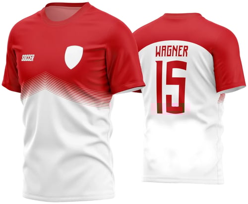 Arte Vetor Estampa Camisa Time Amador Futebol 2024