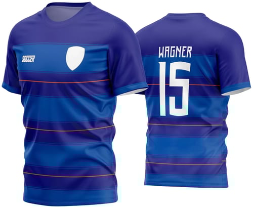 Arte Vetor Estampa Camisa Time Amador Futebol 2024