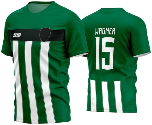 Arte Vetor Estampa Camisa Time Amador Futebol 2024