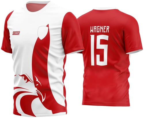 Arte Vetor Estampa Camisa Time Amador Futebol 2024