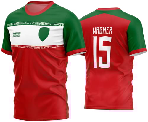 Arte Vetor Estampa Camisa Time Amador Futebol 2024