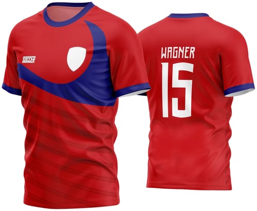 Arte Vetor Estampa Camisa Time Amador Futebol 2024