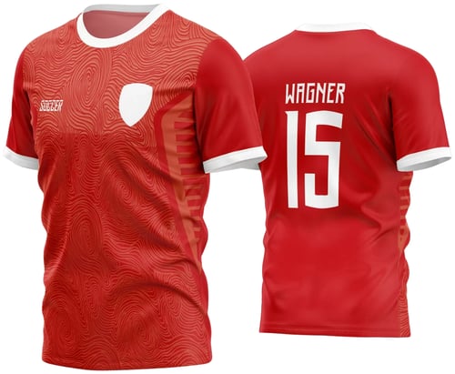 Arte Vetor Estampa Camisa Time Amador Futebol 2024