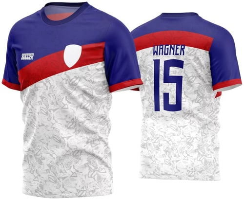 Arte Vetor Estampa Camisa Time Amador Futebol 2024