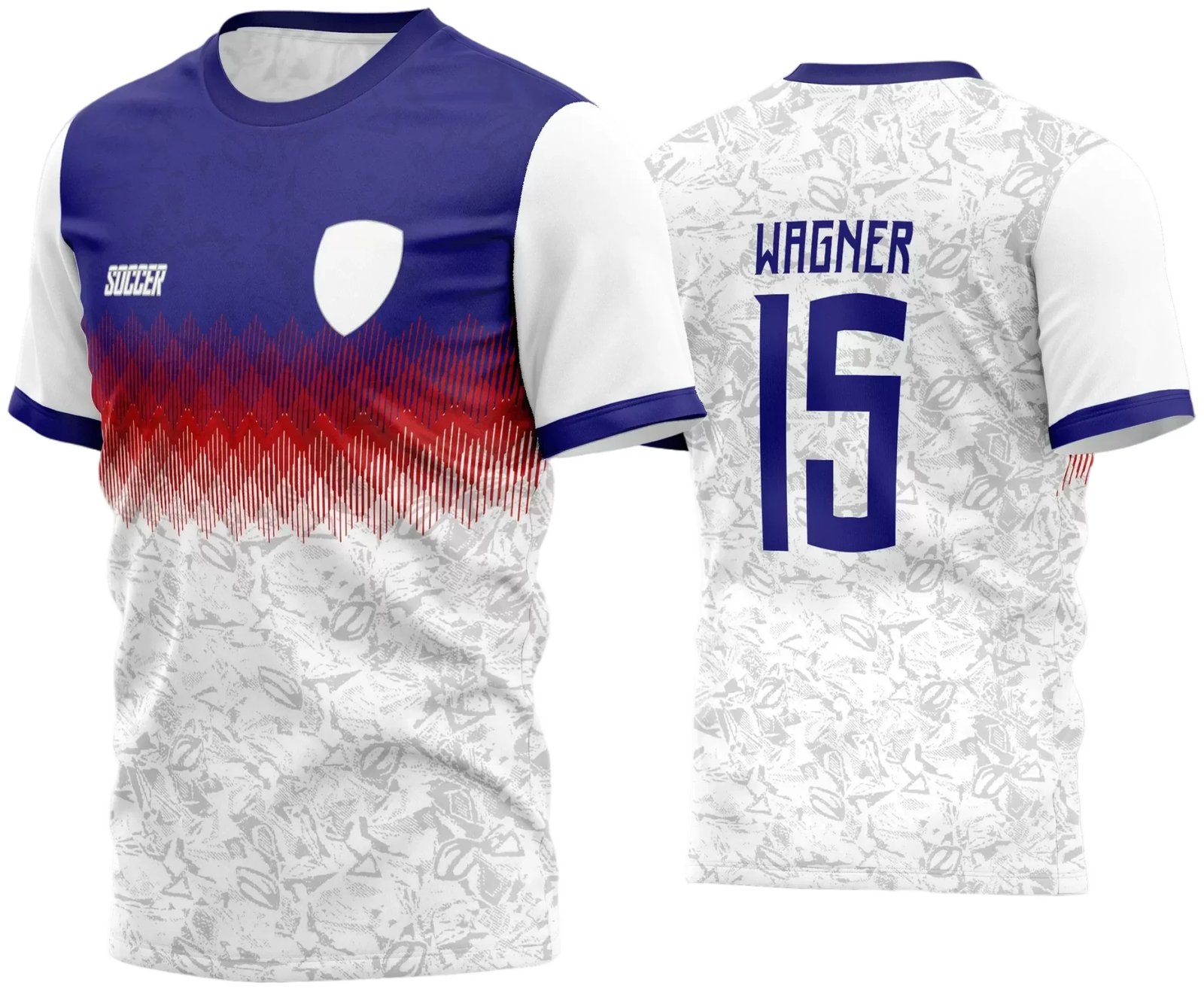Arte Vetor Estampa Camisa Time Amador Futebol 2024
