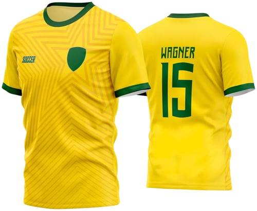 Arte Vetor Estampa Camisa Time Amador Futebol 2024