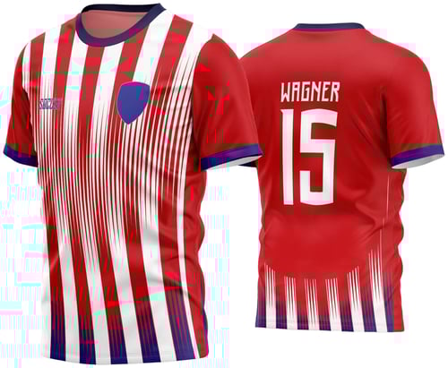 Arte Vetor Estampa Camisa Time Amador Futebol 2024