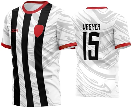 Arte Vetor Estampa Camisa Time Amador Futebol 2024