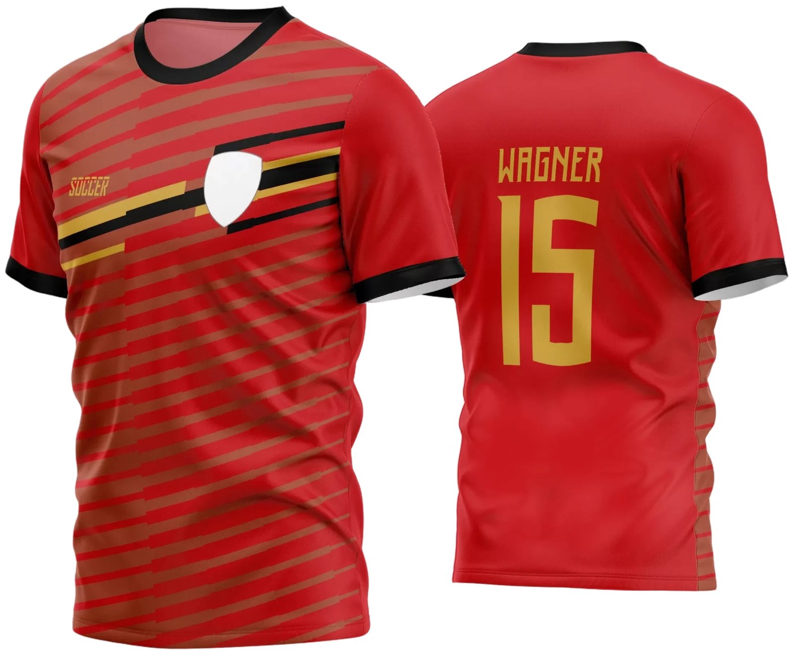 Arte Vetor Estampa Camisa Time Amador Futebol 2024