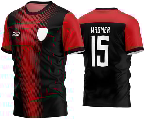 Arte Vetor Estampa Camisa Time Amador Futebol 2024