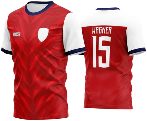 Arte Vetor Estampa Camisa Time Amador Futebol 2024