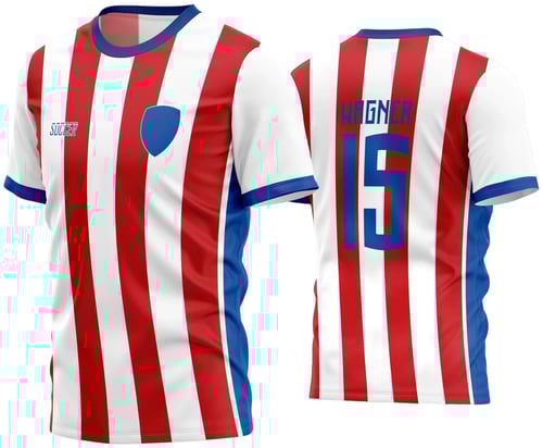 Arte Vetor Estampa Camisa Time Amador Futebol 2024