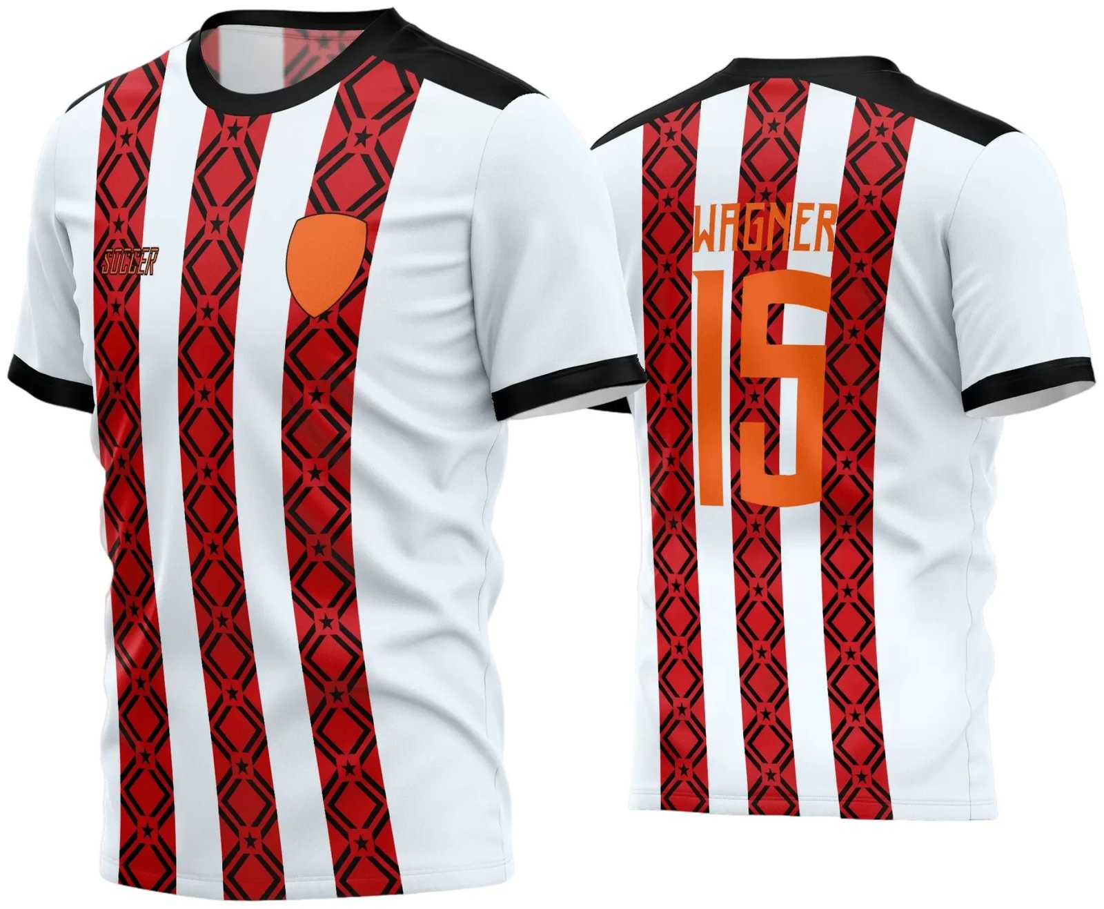 Arte Vetor Estampa Camisa Time Amador Futebol 2024