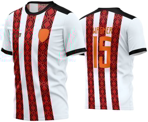 Arte Vetor Estampa Camisa Time Amador Futebol 2024