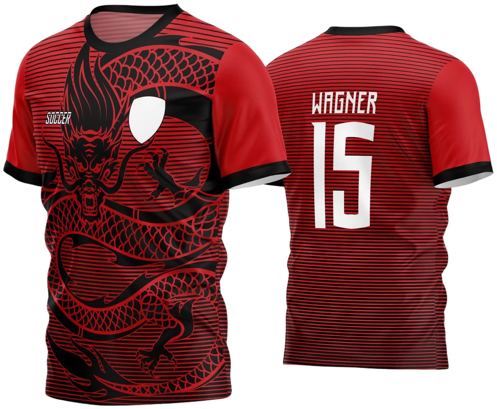 Arte Vetor Estampa Camisa Time Amador Futebol 2024