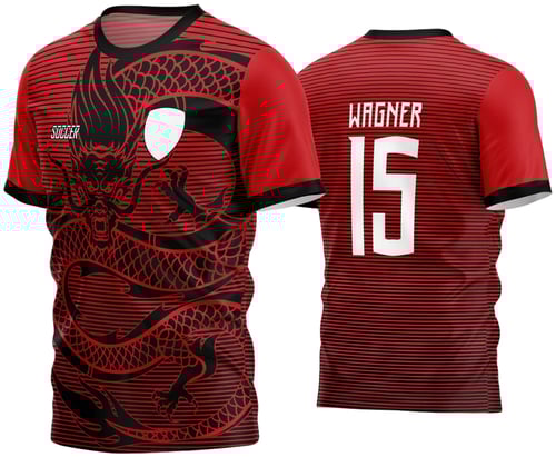 Arte Vetor Estampa Camisa Time Amador Futebol 2024