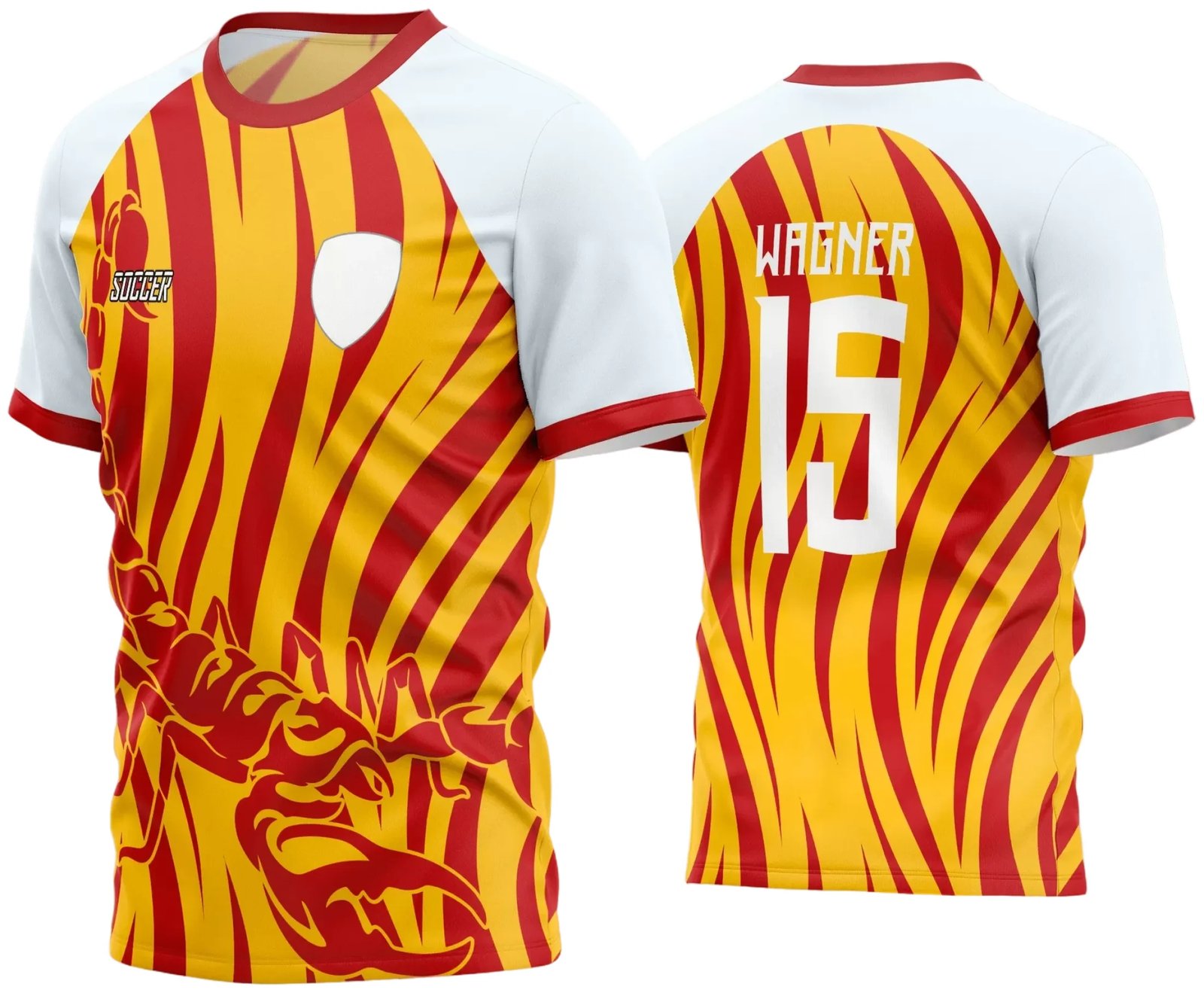 Arte Vetor Estampa Camisa Time Amador Futebol 2024