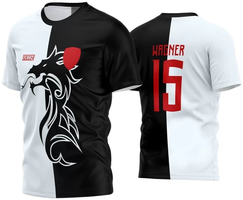 Arte Vetor Estampa Camisa Time Amador Futebol 2024