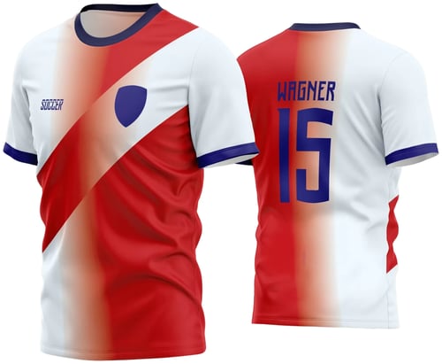 Arte Vetor Estampa Camisa Time Amador Futebol 2024