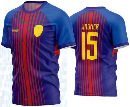 Arte Vetor Estampa Camisa Time Amador Futebol 2024