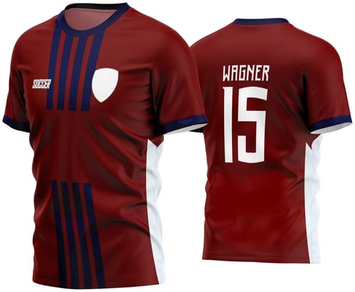 Arte Vetor Estampa Camisa Time Amador Futebol 2024