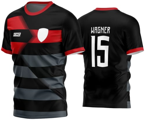 Arte Vetor Estampa Camisa Time Amador Futebol 2024