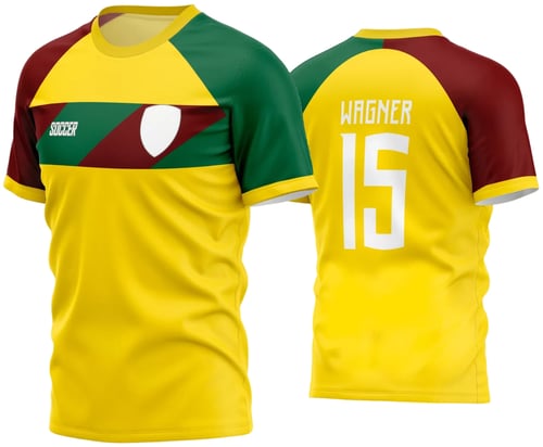 Arte Vetor Estampa Camisa Time Amador Futebol 2024