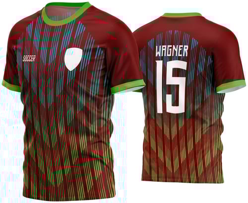 Arte Vetor Estampa Camisa Time Amador Futebol 2024