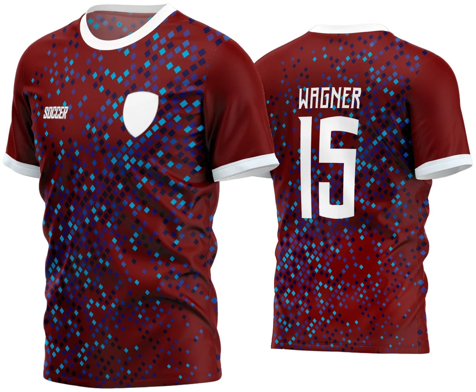 Arte Vetor Estampa Camisa Time Amador Futebol 2024