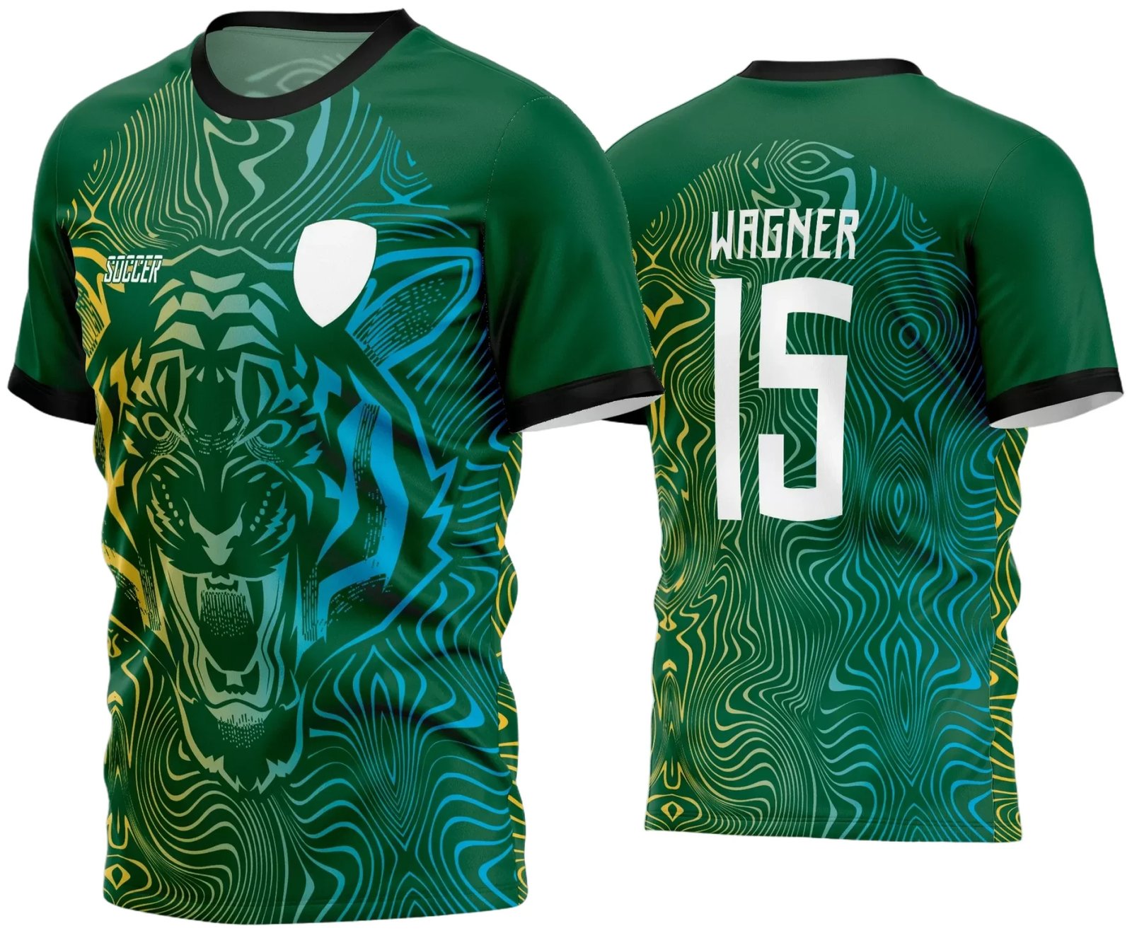 Arte Vetor Estampa Camisa Time Amador Futebol 2024