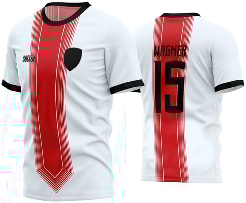 Arte Vetor Estampa Camisa Time Amador Futebol 2024