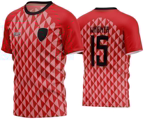 Arte Vetor Estampa Camisa Time Amador Futebol 2024