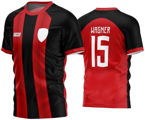 Arte Vetor Estampa Camisa Time Amador Futebol 2024