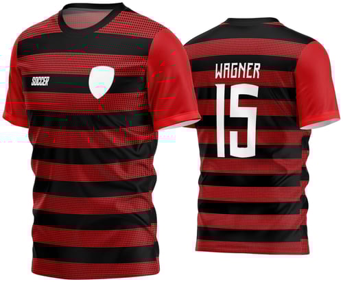 Arte Vetor Estampa Camisa Time Amador Futebol 2024