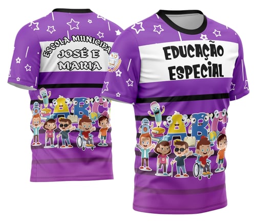 Arte Camisa Professora Personalizada