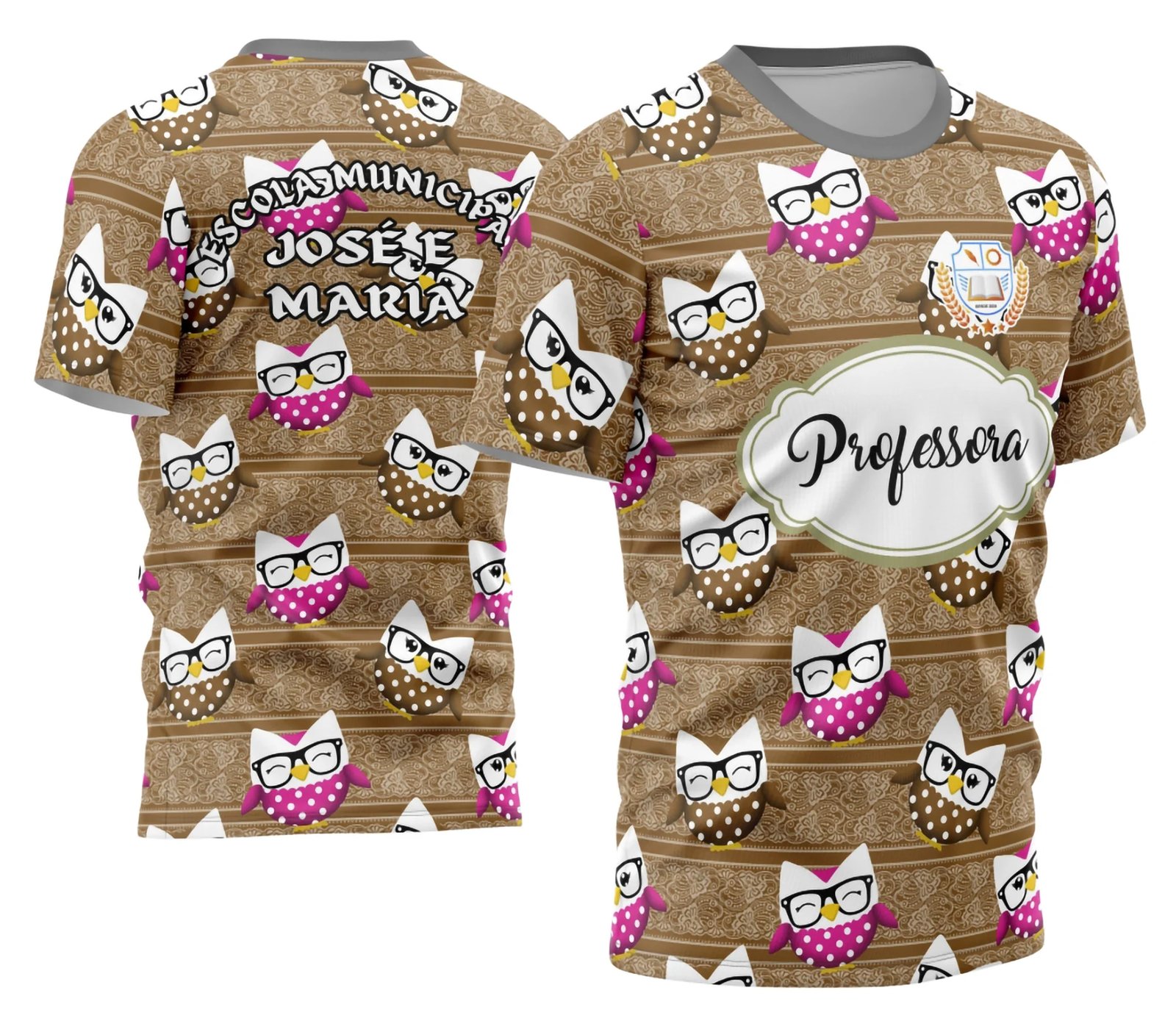 Arte Camisa Professora Personalizada