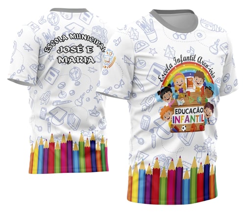 Arte Camisa Professora Personalizada