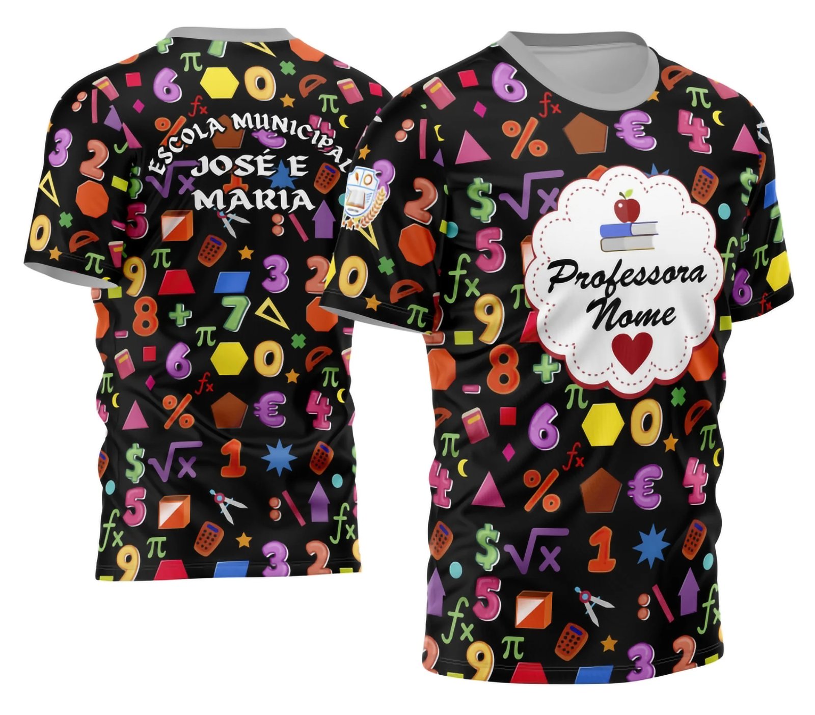 Arte Camisa Professora Personalizada