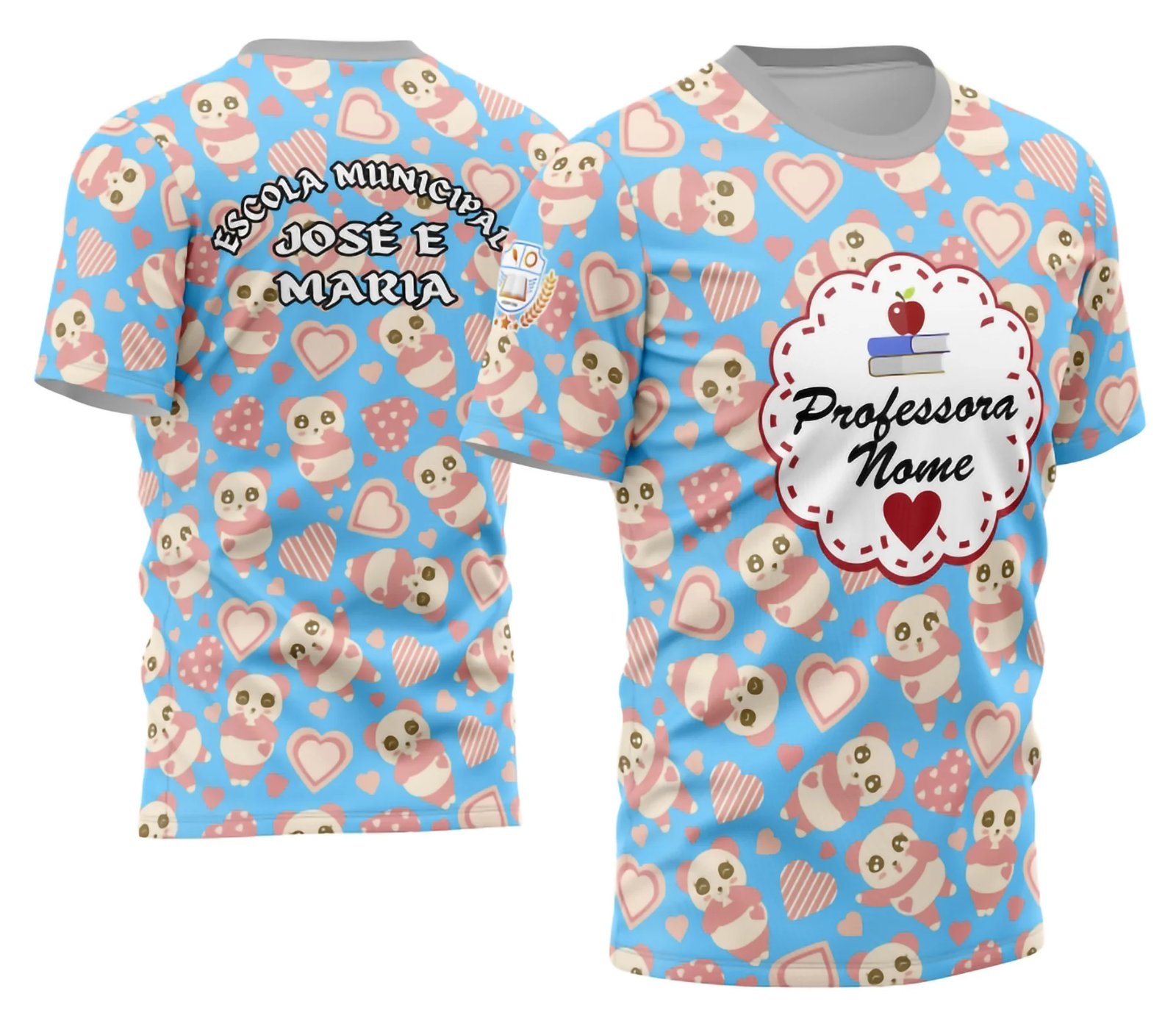 Arte Camisa Professora Personalizada