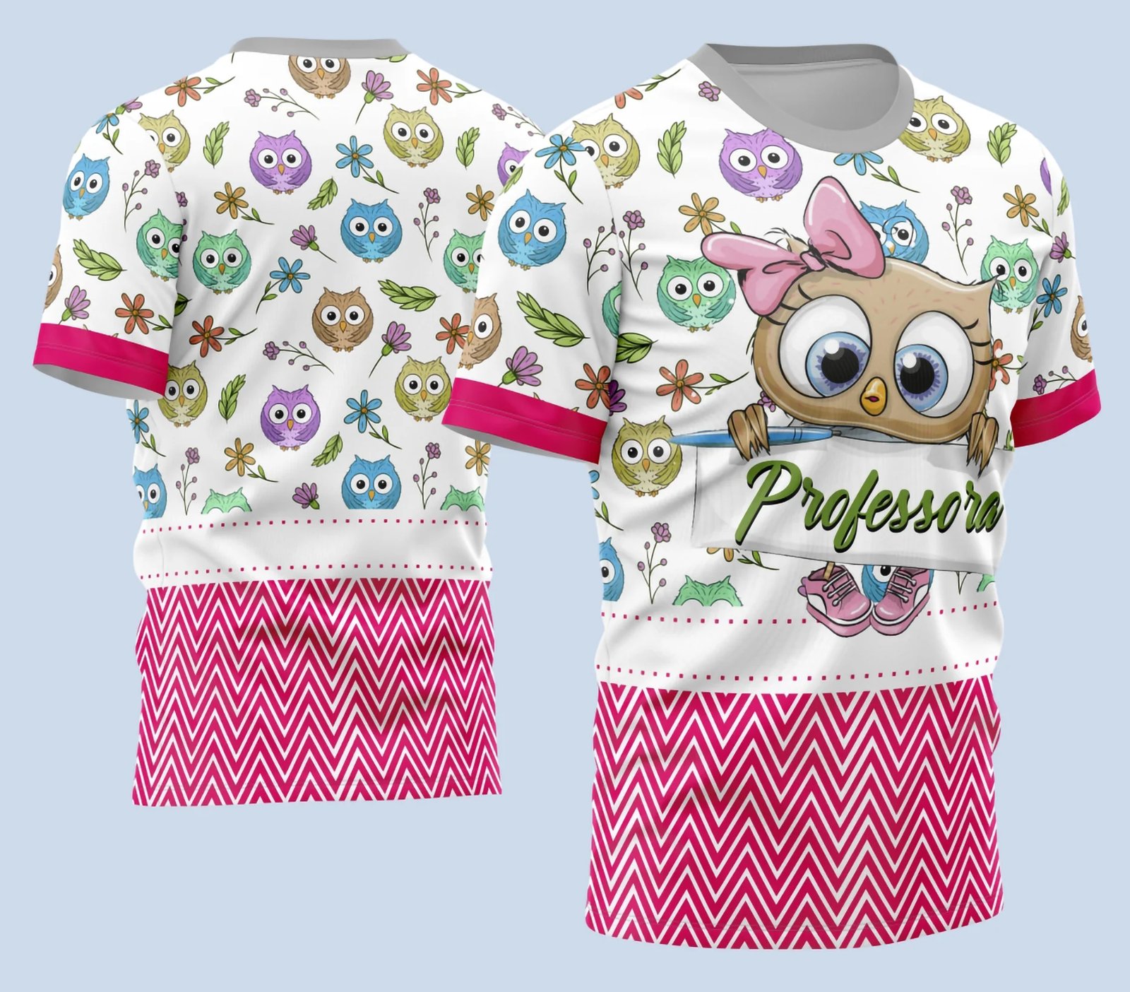 Arte Camisa Professora Personalizada