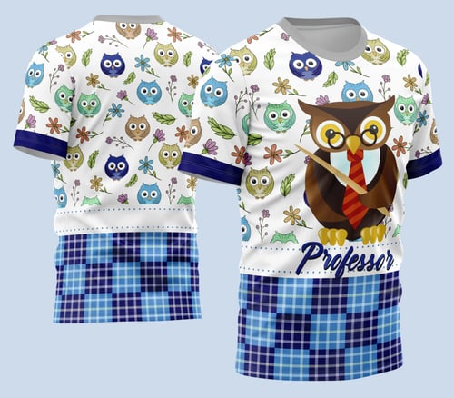 Arte Camisa Professora Personalizada