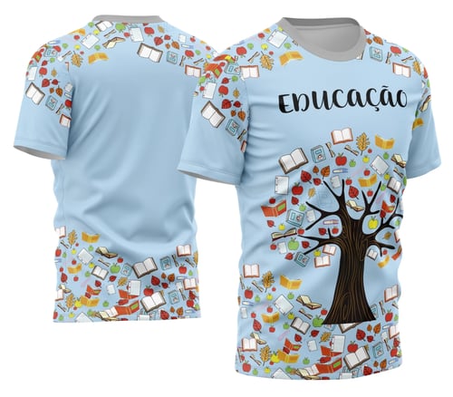 Arte Camisa Professora Personalizada