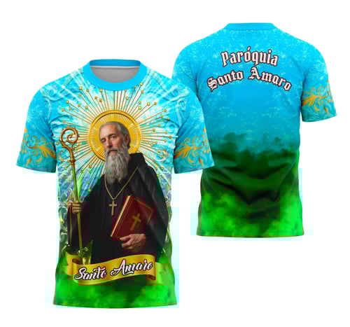 Camisa Santo Amaro Estampa Religião