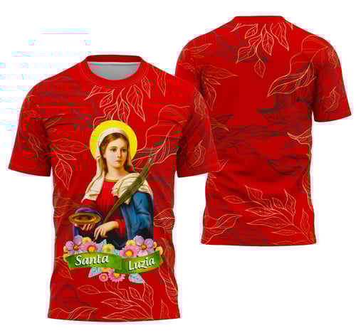 Estampa Camisa Santa Luzia 2024 Modelo 03