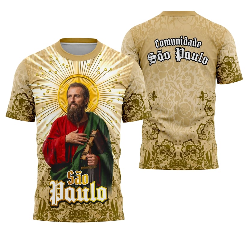 Camisa São Paulo Apóstolo Católica Religião