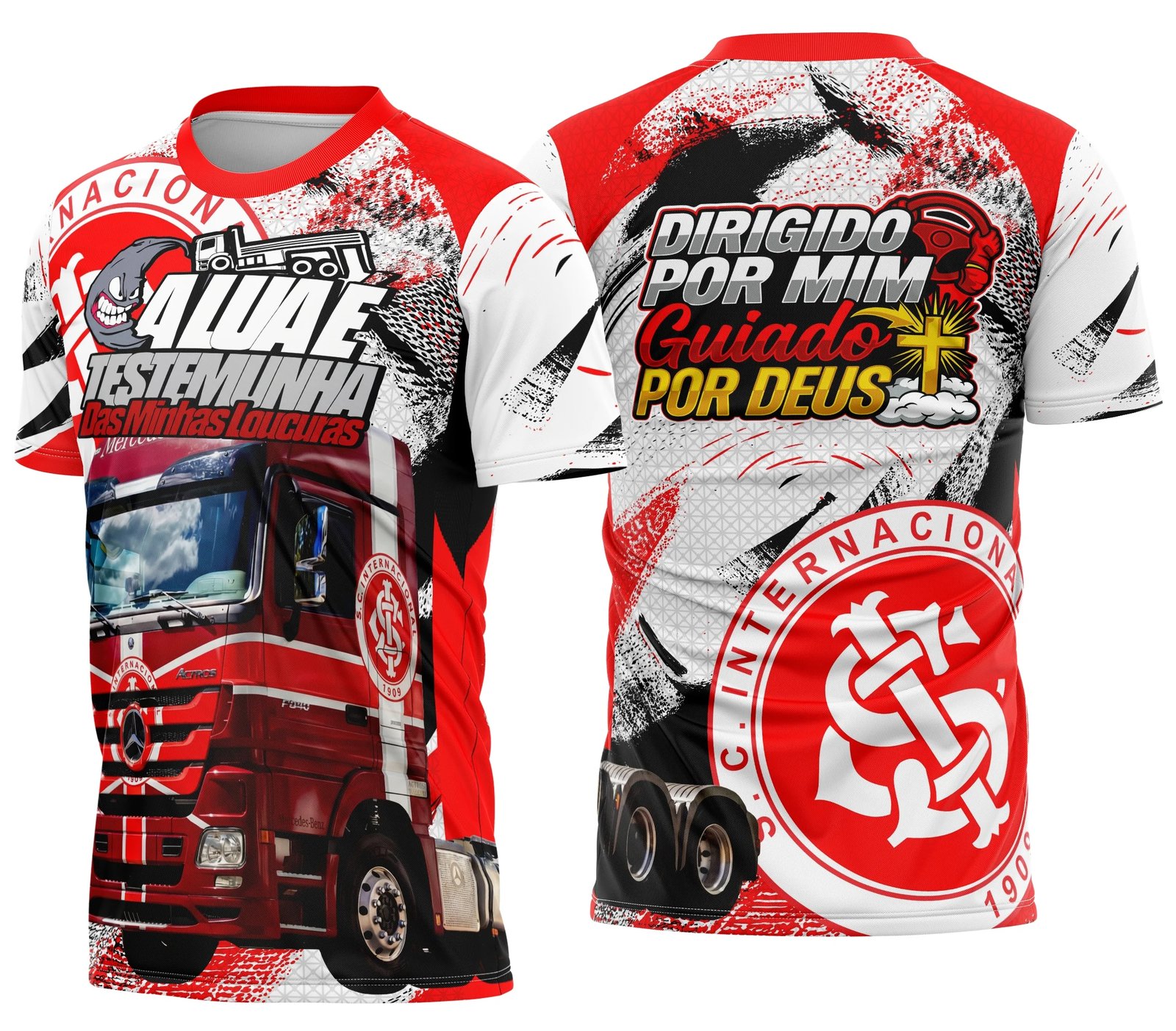 Arte Camisa Caminhoneiro Personalizada Internacional